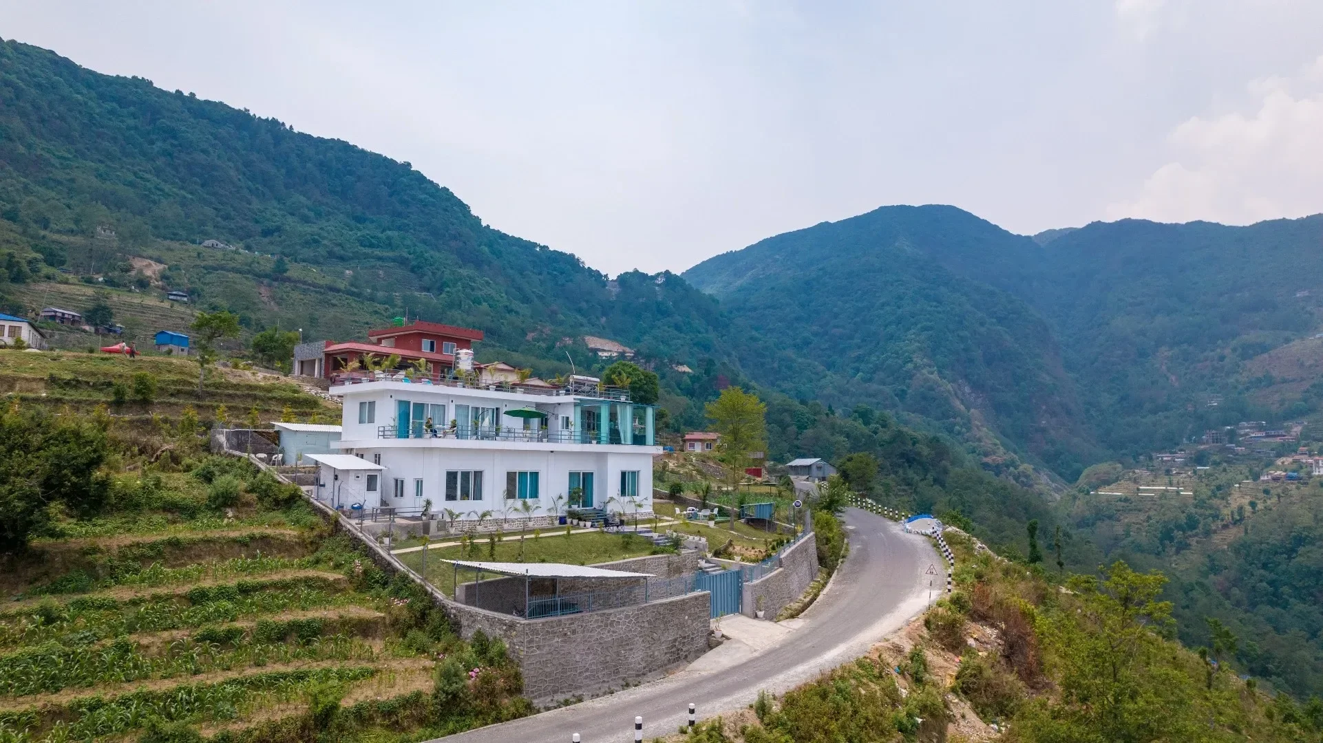 Villa with Swimming pool in Nuwakot